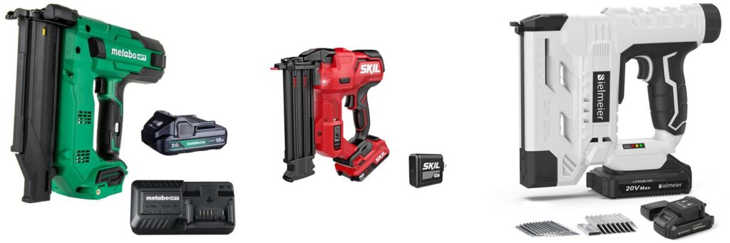 Cordless Brad Nailer combined image
