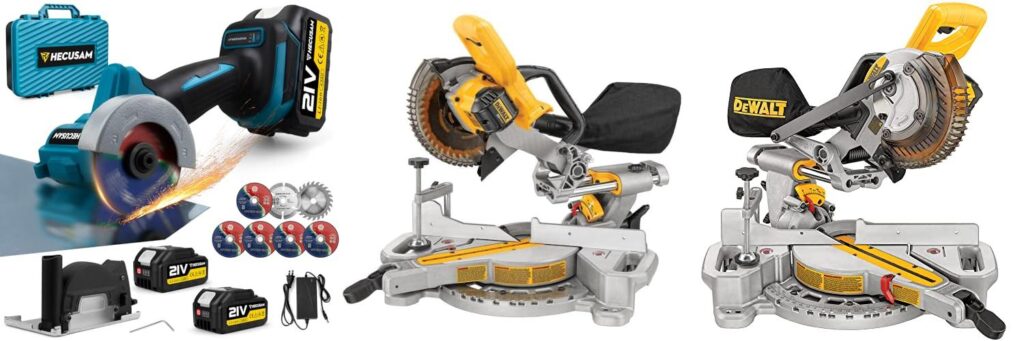 Cordless Miter Saw 2 combined image 1