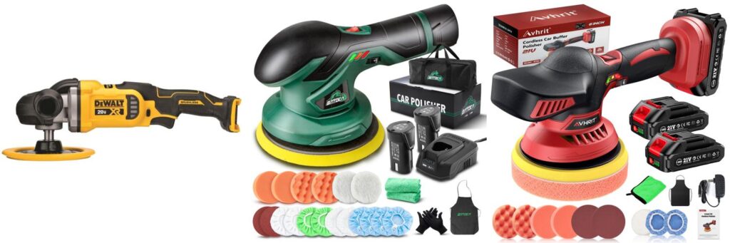 Cordless Polisher combined image
