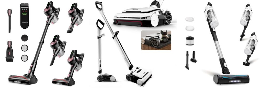 Top 5 Cordless Vacuums for Pet Hair: Review & Guide 2 Cordless Vacuum For Pets combined image