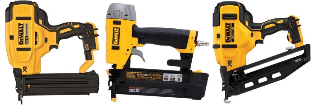 Dewalt Brad Nailer combined image