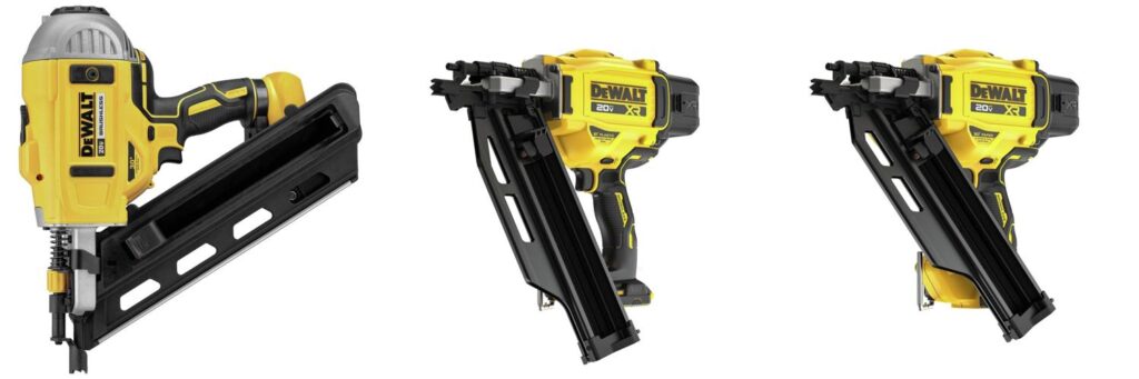 Dewalt Framing Nailer combined image