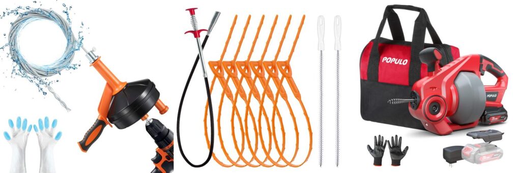 Drain Augers combined image