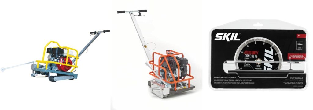 Early Entry Concrete Saw combined image