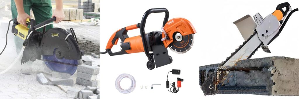 Electric Concrete Saw combined image