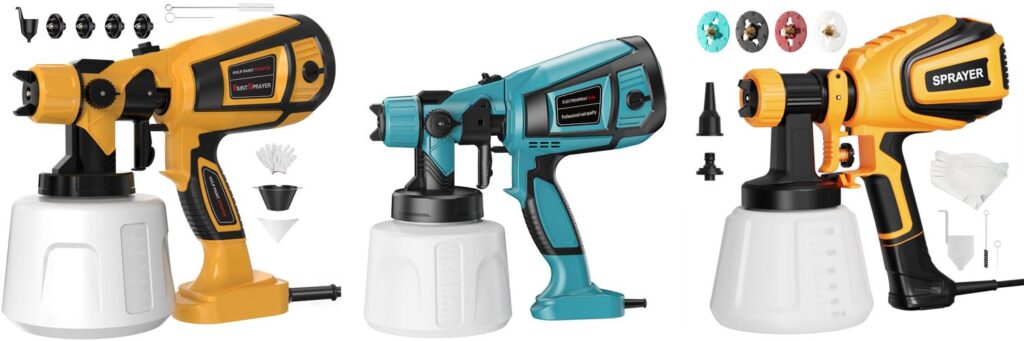 Electric Paint Sprayer combined image