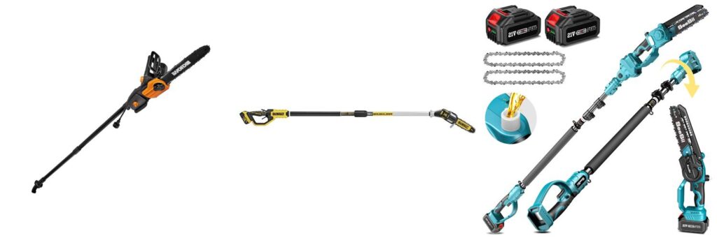 Electric Tree Trimmer Pole Saw combined image 1