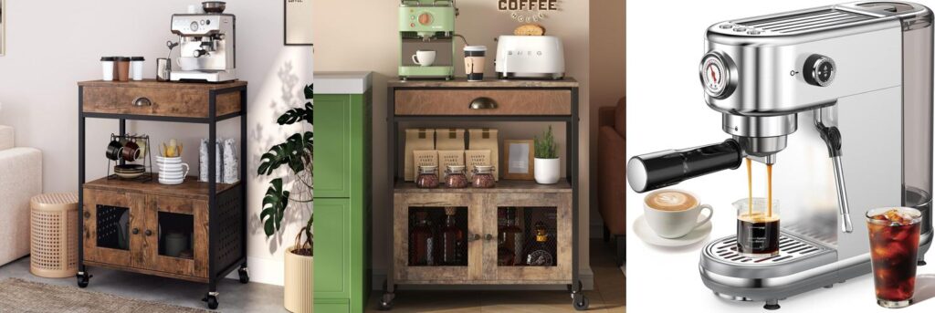 Espresso Machine For Coffee Cart combined image