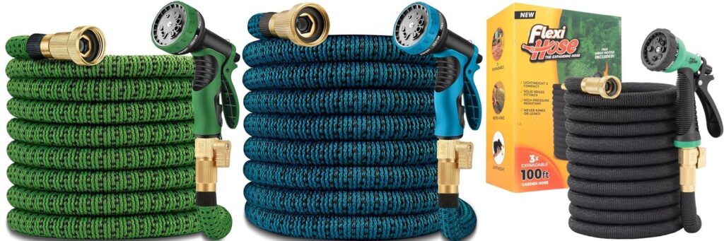 Expandable Garden Hose 100 Ft combined image