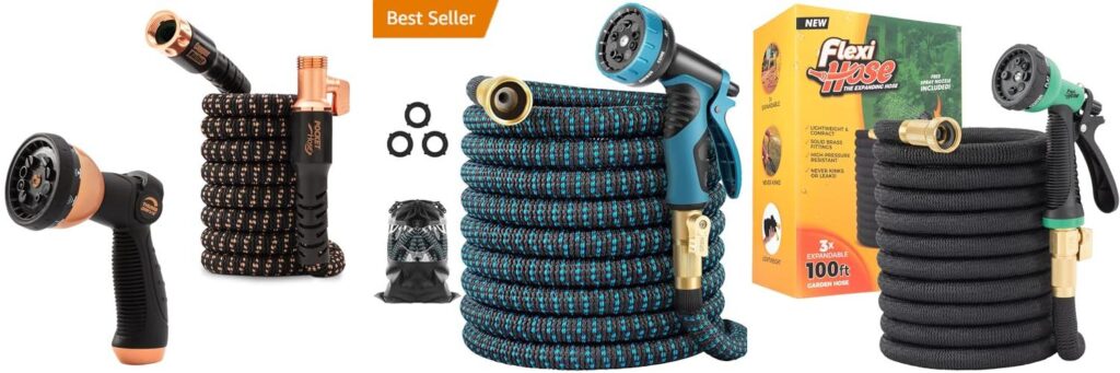 Expanding Garden Hose combined image