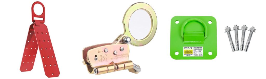 Fall Arrest Kit Safety Clips combined image