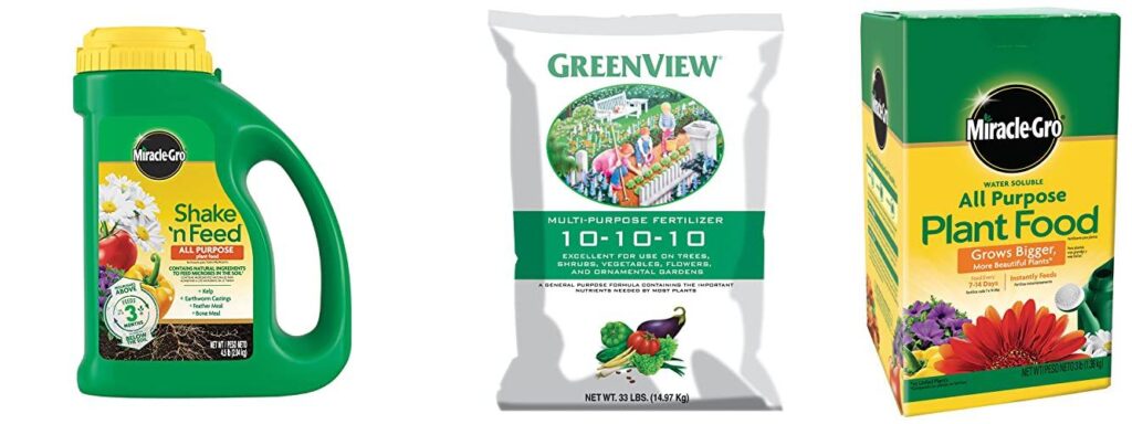 Top 5 Fertilizers For Gardens: A Gardener's Buying Guide 2 Fertilizer For Garden combined image