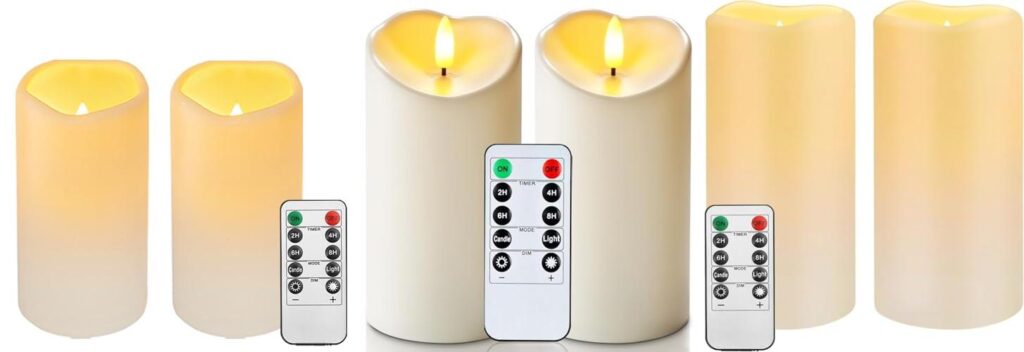 Flameless Candles 2 combined image
