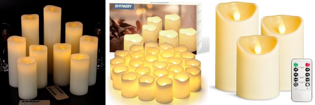 Flameless Candles combined image 2