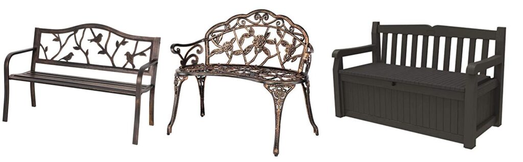 Garden Bench combined image