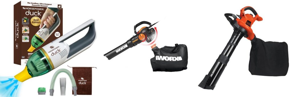 Garden Blower And Vacuum combined image