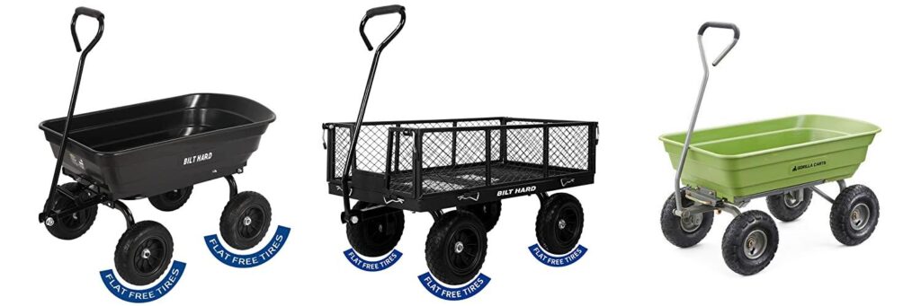 Garden Carts combined image