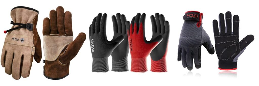 Garden Gloves Men combined image