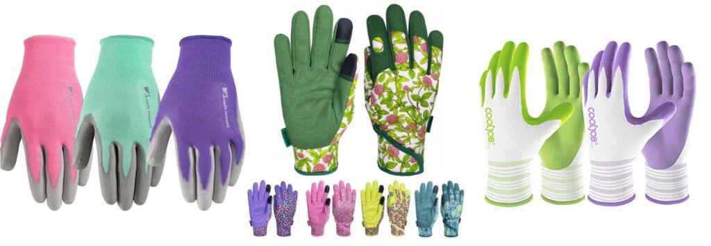 Garden Gloves Women combined image