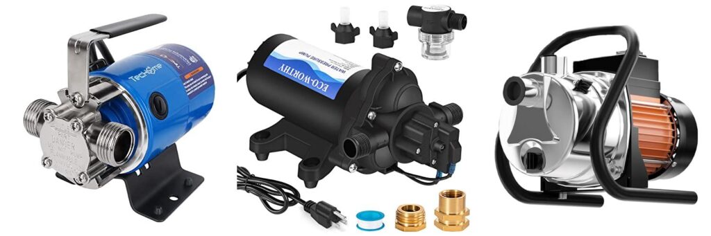 Garden Hose Booster Pump combined image