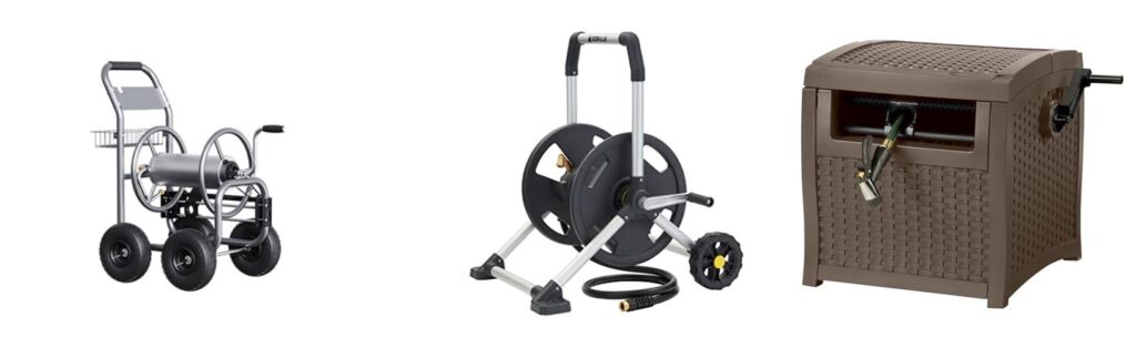 Garden Hose Reel Cart combined image 1