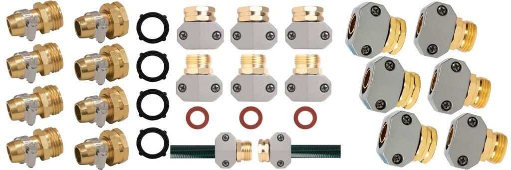 Garden Hose Repair Kit combined image