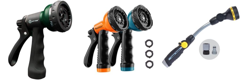 Garden Hose Sprayer combined image