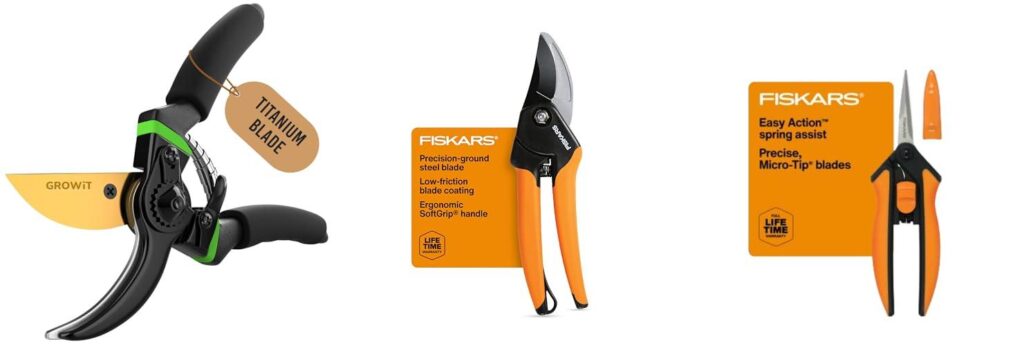 Garden Pruners combined image