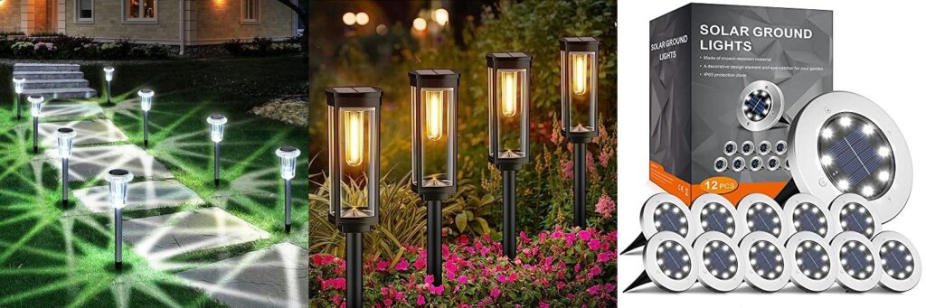 Garden Solar Lights combined image