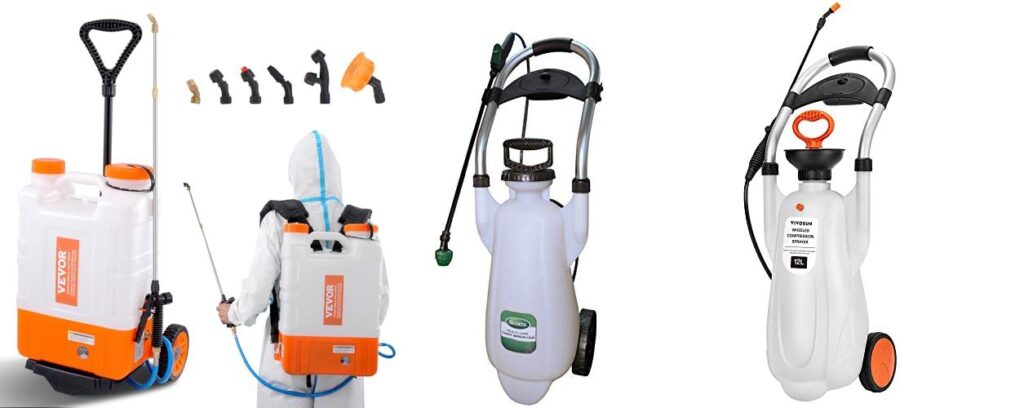 Garden Sprayer On Wheels combined image 1