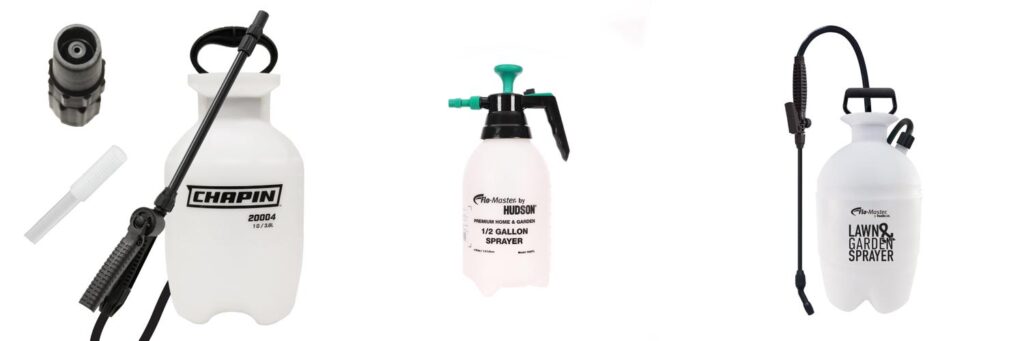 Garden Sprayer combined image