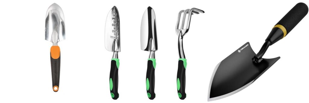 Garden Trowels combined image