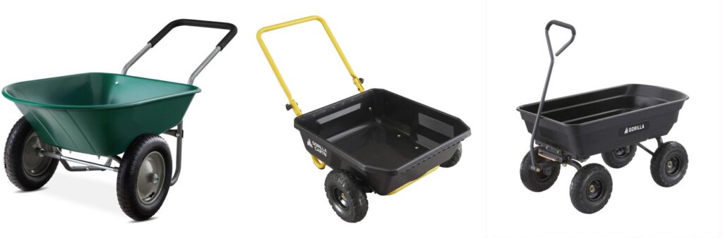 Garden Wheelbarrow combined image
