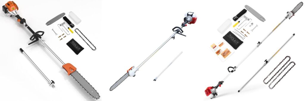 Gas Pole Saw Under 200 combined image 1