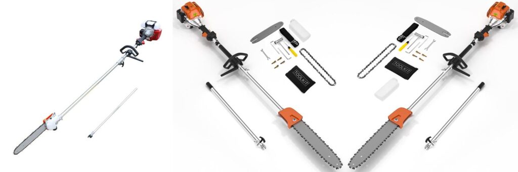 Gas Pole Saw Under 200 combined image