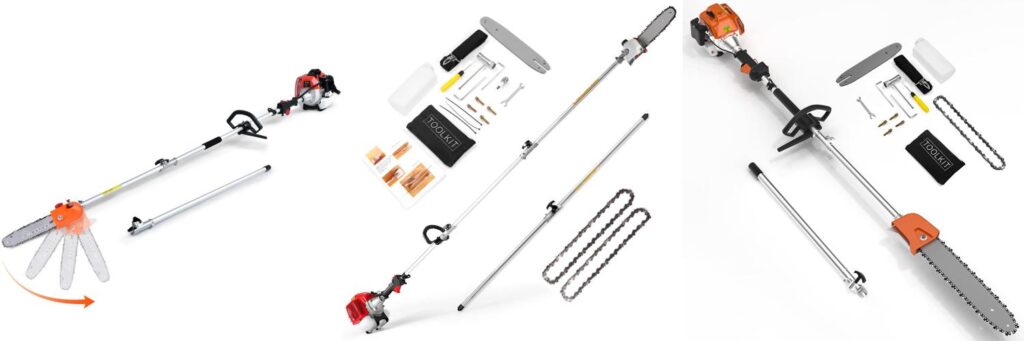 Gas Powered Pole Saw combined image 1