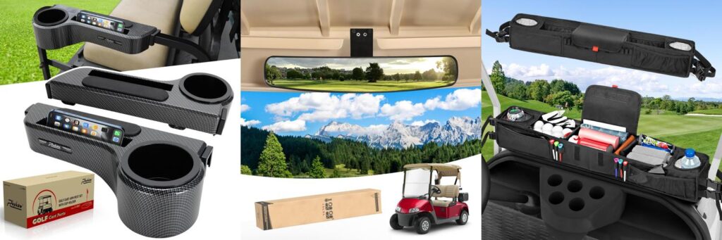 Golf Cart Accessories Website combined image