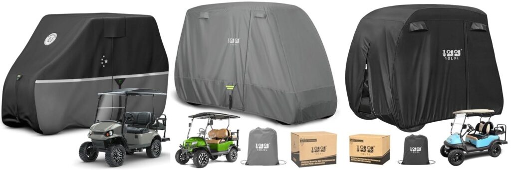 Golf Cart Covers For Winter combined image 1