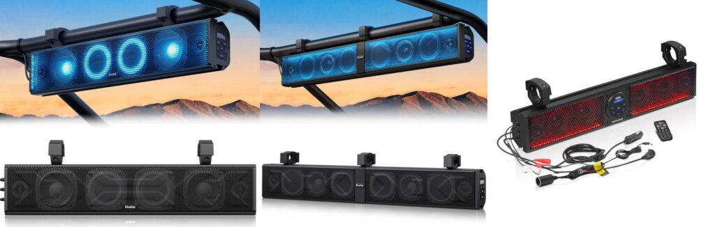 Golf Cart Sound System combined image