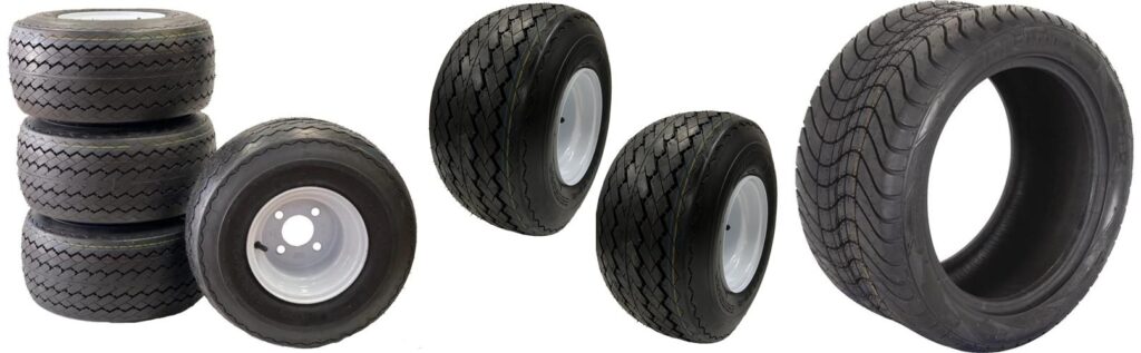 Golf Cart Tires For Pavement combined image
