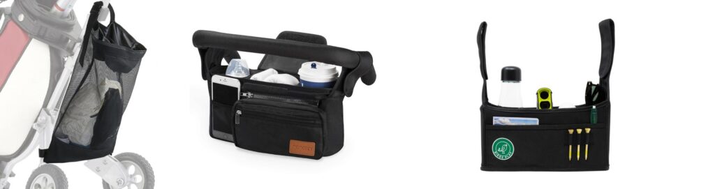 Golf Push Cart Accessories combined image