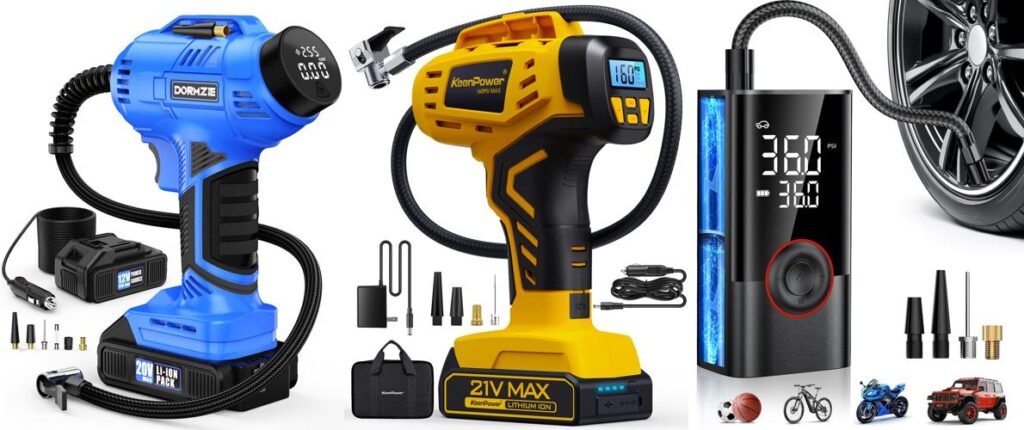 Hand Held Air Compressor combined image