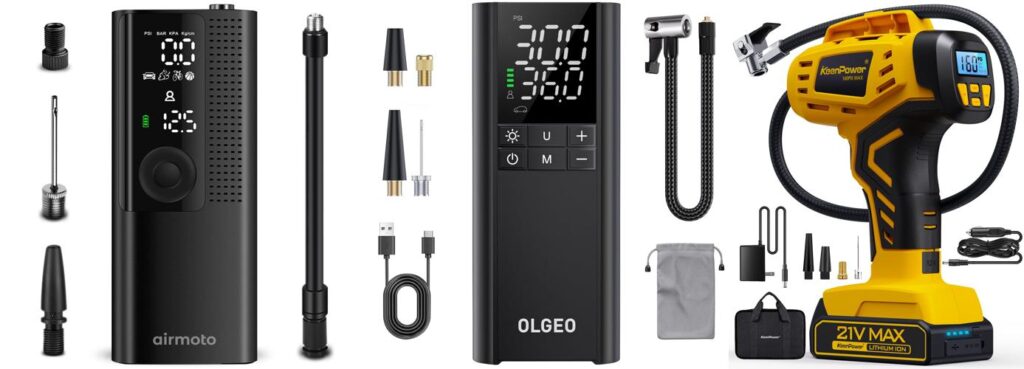 Handheld Air Compressor combined image