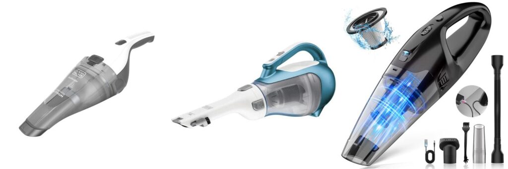 Top 5 Handheld Cordless Vacuum Cleaner Review: 2025 2 Handheld Cordless Vacuum Cleaner combined image