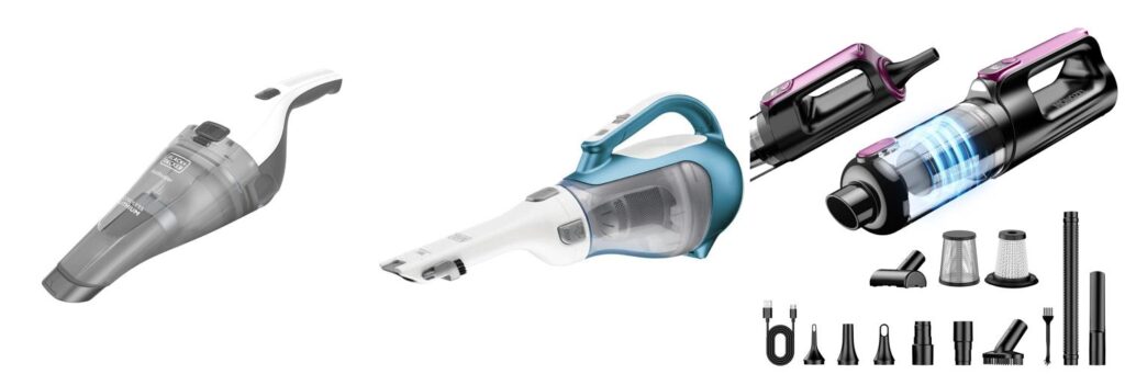 Handheld Vacuum Cleaner combined image