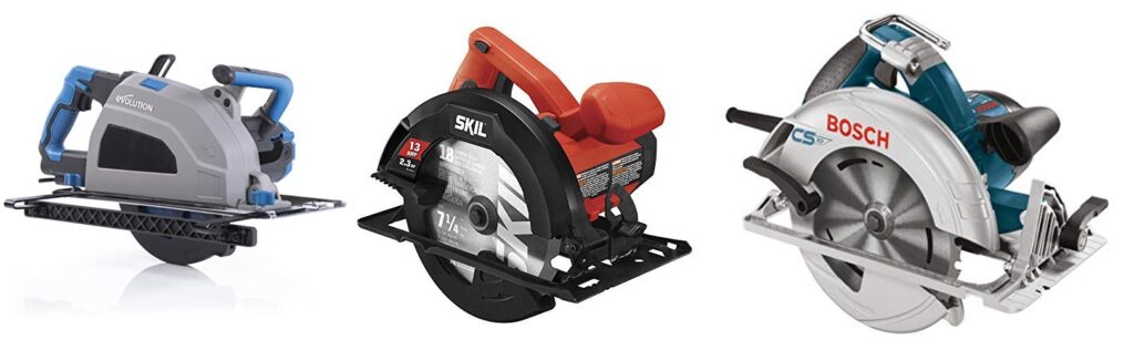Heavy Duty Circular Saw combined image