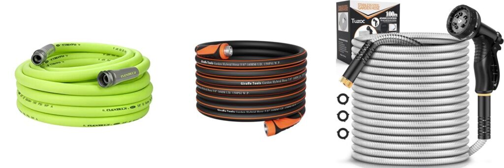 Heavy Duty Garden Hose combined image
