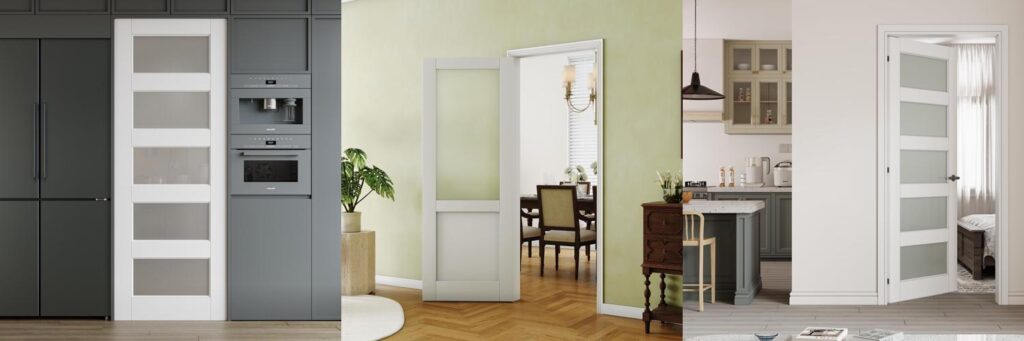 Hinged Interior Solid Core Doors combined image