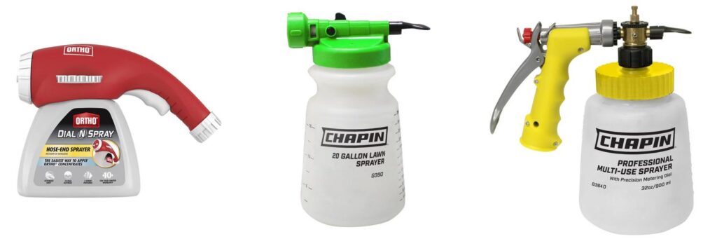 Hose End Sprayer combined image