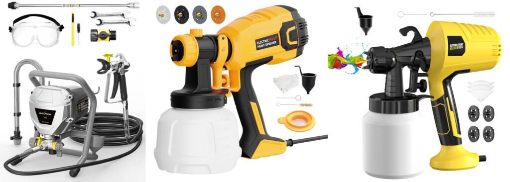 House Paint Sprayer combined image